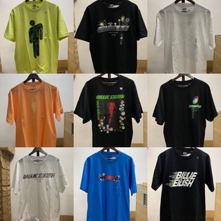 NEW Stock Spot Uniqllo Billie Eilish Murakami Takabi Li BE x TM Mens and womens short-sleeved T-shirt 43059