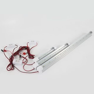LED 12V มีสวิตช์เปิดปิด LED T8 12V DC ขนาด 20W 120CM/10W 60CM/5W 30CM.สายยาว2เมตร