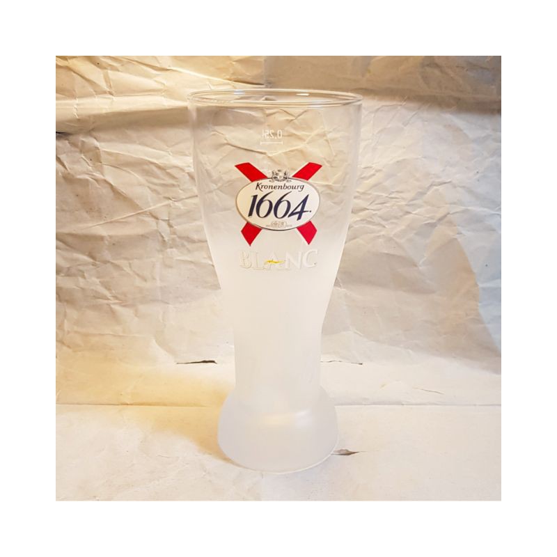 แก้วเบียร์ Kronenbourg 1664