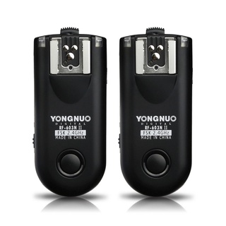 YONGNUO RF-603N II Wireless Flash Trigger for Nikon