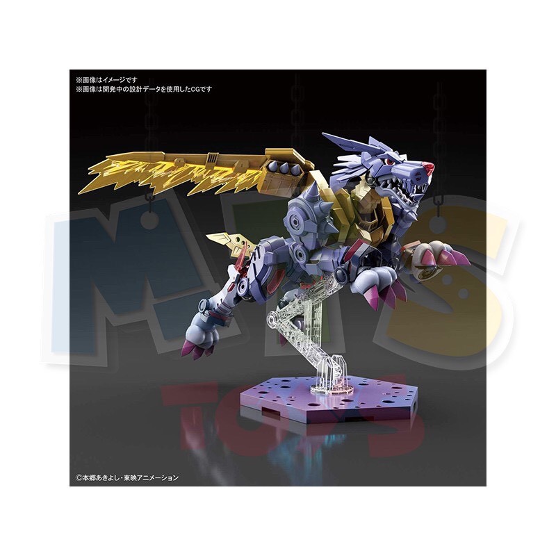 **MTS Toys**Figure-Rise Standard : Metal Garurumon [Amplified] ของแท้จากญี่ปุ่น  [ต้องประกอบด้วยตัวเอง] ราคา ถูกที่สุด ดีลบีเคเค แกลเลอรีภาพที่ 5