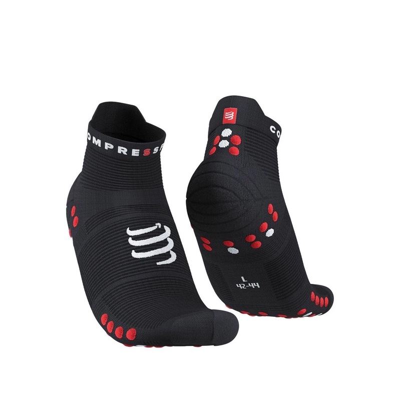 ถุงเท้าแข่ง Pro Racing ของ Compressport Unisex v4.0 Run Low