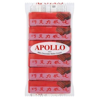 Apollo เวเฟอร์ช็อกโกแลต pack*12 ชิ้น