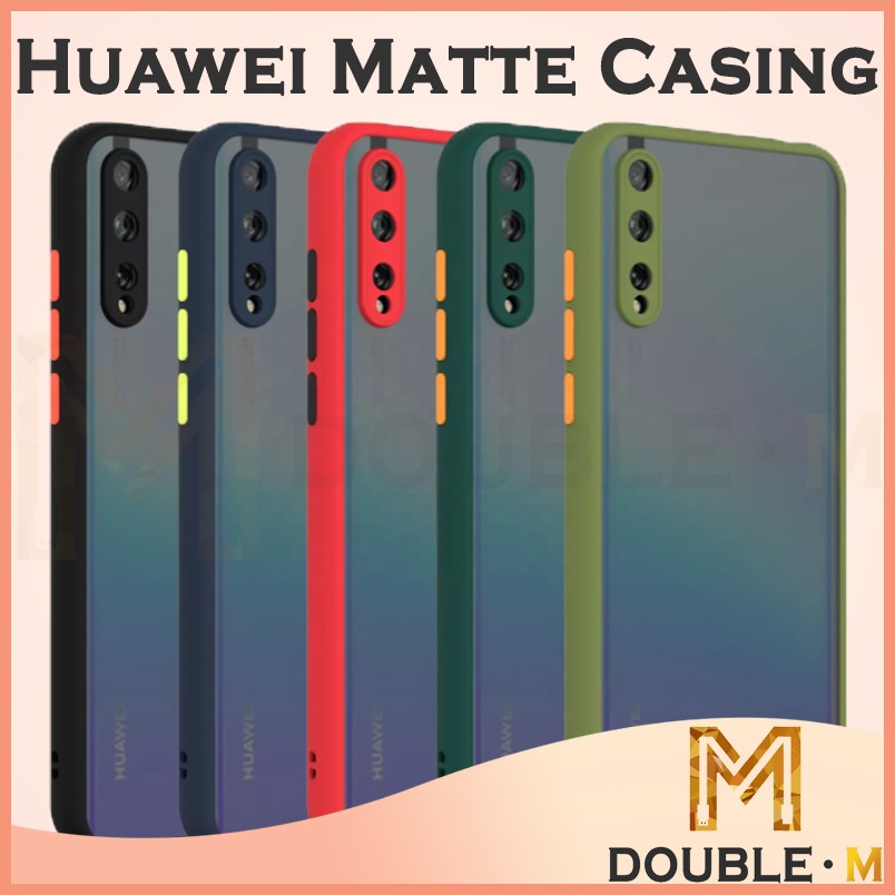 Huawei Y7A/ Y7P/ Y6P/ Y5P/ Y9S/ Y9 (2019) Matte Minimalist Cover เคสกันกระแทก