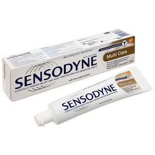 Sensodyne Multi Care 100 กรัม เซ็นโซดายน์ มัลติแคร์ ยาสีฟัน ผสมฟลูออไรน์ ช่วยลดอาการเสียวฟัน