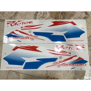 สติ๊กเกอร์ติดรถวิคเตอร์ Victer ปี 95 ครบชุดซ้ายขวา