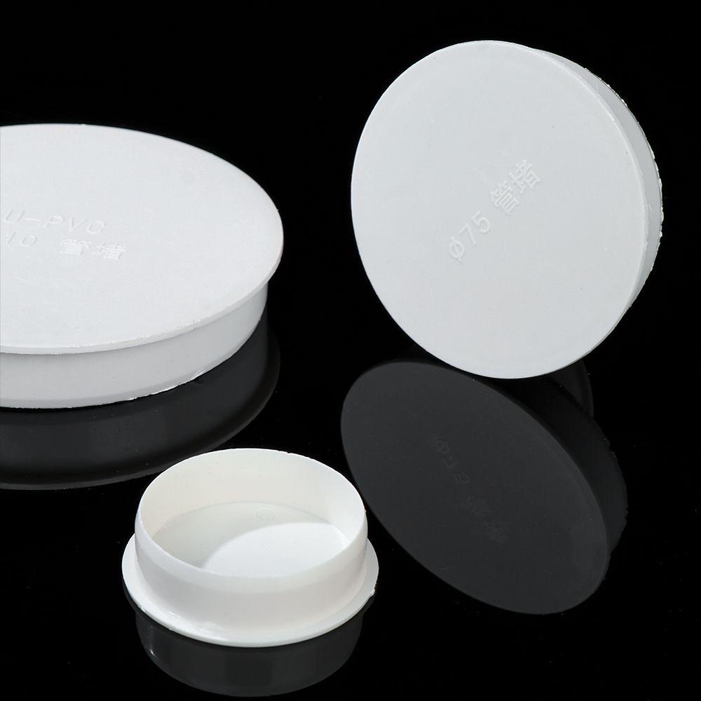 Uniis ฝาครอบท่อ PVC ทรงกลม สําหรับตกแต่งฮาร์ดแวร์ 3 5 10 ชิ้น