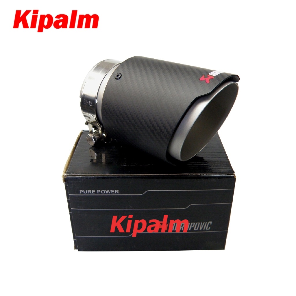 2pcs Mazda Cx-3 Cx-30 Cx-5 Cx-9 Mada 6 Mazda 3 ท่อ Akrapovic Borda Reto คาร์บอนไฟเบอร์ท่อไอเสียท่อไอ