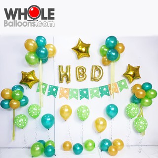 Wholeballoons - ลูกโป่ง DIY วันเกิด 09011 ลูกโป่งตกแต่งพร้อมจัดงานปาร์ตี้