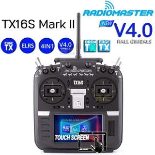 Radiomaster TX16S Mark II V4.0 กิมบอลเซนเซอร์ 2.4GHz 16CH 4IN1 ELRS เครื่องส่งสัญญาณวิทยุ หลายโปรโตคอล TX16S-MKII