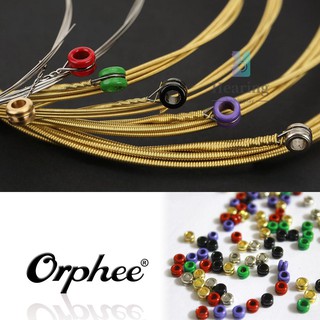 Orphee TX640 6pcs  Acoustic Folk Guitar String  Set (.012-.053) Phosphor Bronze Medium Tension  -Musical