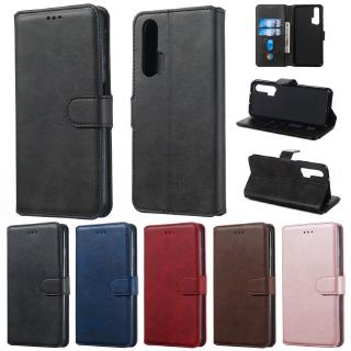 Case Huawei Honor 20 10 9 Lite 9X Pro 20i 10i 8S 8A 7A Nova 5T Leather Flip Wallet Card Holder Retro Stand Magnetic Cover