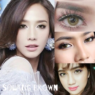 คอนแทคเลนส์ solang brown บิวตี้คอนแทคเลนส์