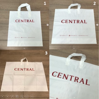 ถุง ถุงพลาสติก แบรนด์ Central เซนทรัล ของแท้ ใบเล็ก ใบกลาง ใบใหญ่ เนื้อถุงคือดี ลายสวย ถุงใส่ของ ถุงใส่เสื้อ ถุงเซ็นทรัล