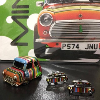 Cufflink Car Clasic Ps Mini Cooper