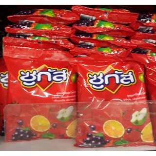 ซูกัส รวมรส บรรจุถุง จำนวน 100เม็ด ลูกอมกลิ่นผลไม้ SUGUS CHEWY CANDY MIX