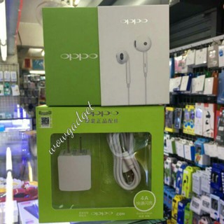 ชุดถูกคู่Oppo ชุดชาร์จมาคู่กับหูฟังเสียงดี