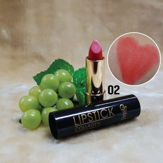 สวิสฟอร์มูล่า ลิปทรีทเม้น ผสมคอลลาเจน No.02LIP TREATMENT COLLAGEN  (สวิสฟอมูล่า  ลิปทรีทเม้น ผสมคอลล