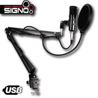 SIGNO USB Condenser Sound Recording รุ่น MP-704 (ไมค์โครโฟน)