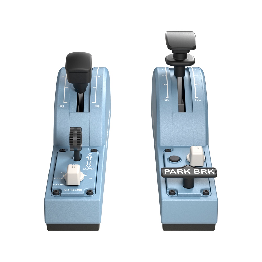 [พร้อมส่ง] ชุดเล่นเกม Thrustmaster TCA QUADRANT ADD ON AIRBUS Edition รองรับ PC (รับประกันศูนย์ไทย 1 ปี)