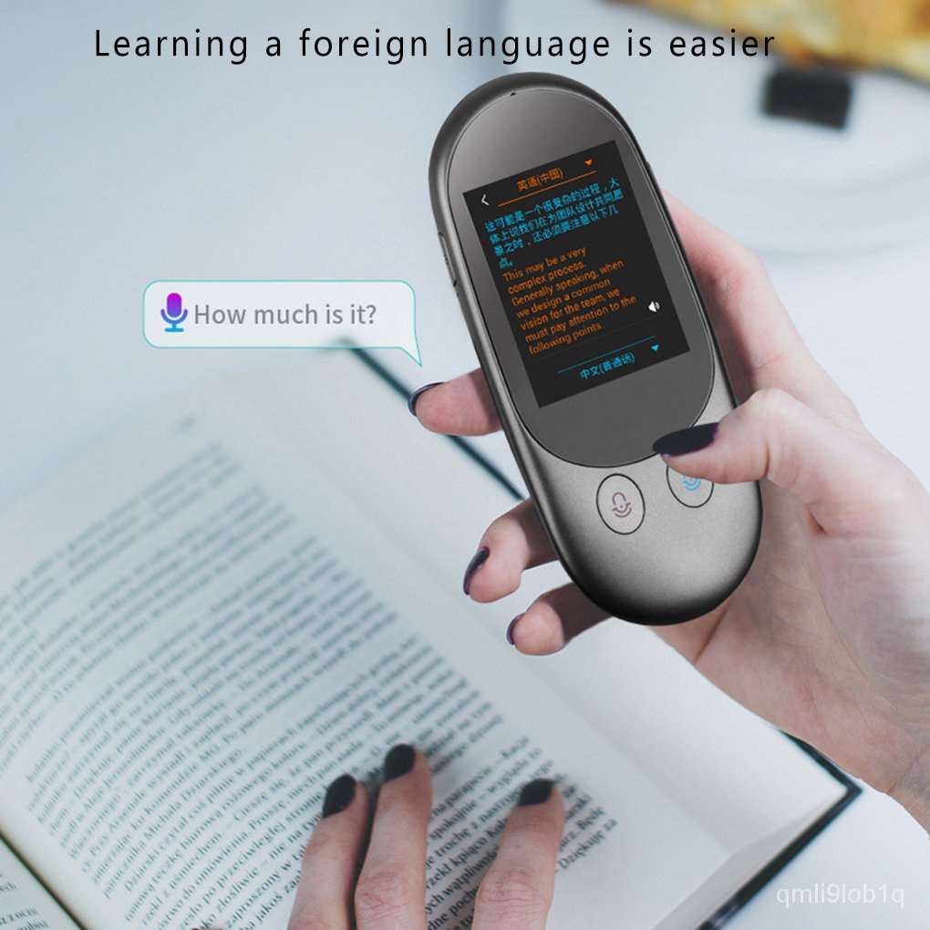 T8 Handheld Pocket Smart Voice Real Time Speech Translation, 30 ...