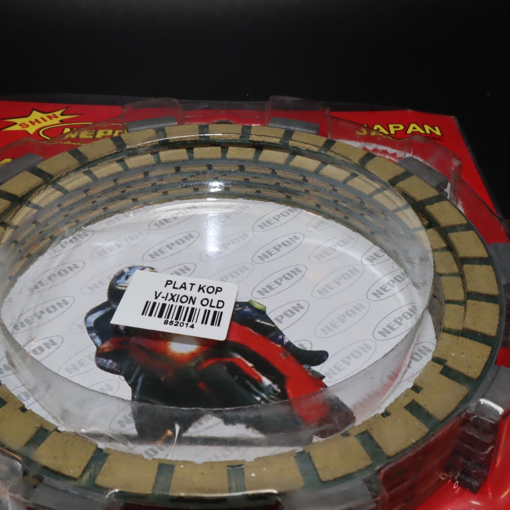 V-IXION OLD CLUTCH PLATE SET NEPON KLOS
