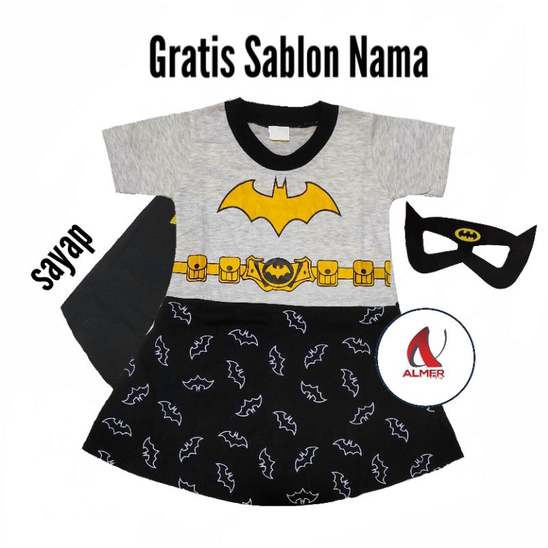 เสื้อยืด Batman BATGIRL COSTUME, AVENGER MARVEL WOMEN& 39;S COSTUME SET, ฟรีชื่อ