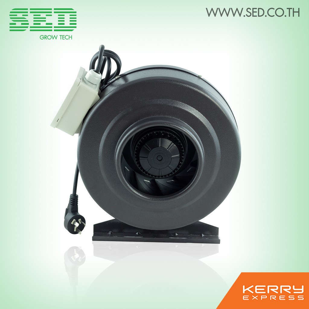 4 นิ้ว(100มม.) พัดลมท่อดูดอากาศ, 4 inch (100mm)  Ventilation Tube Duct Fan , Inline fan