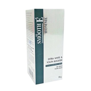 Smooth E Homme Extra White &amp; Youth Booster Gel Cream 50 กรัม (1 กล่อง)