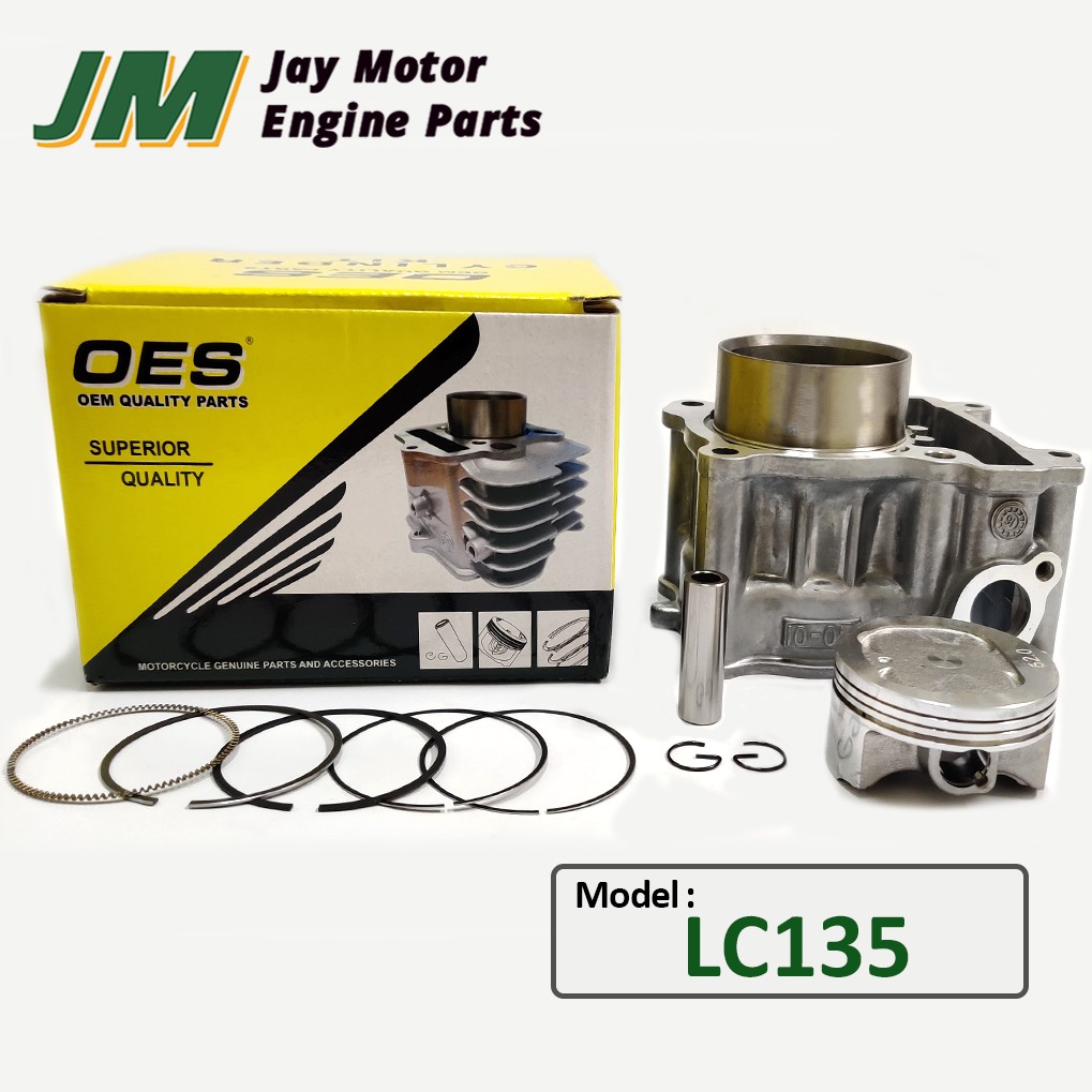 LC135 / LC 135 / 5YP OES RACING BLOCK SET {STD / 60MM / 61MM / 62MM / 63MM / 65MM } & APPLE TOP SET