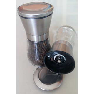 โรงสีพริกไทยขนาดเล็กที่มีพริกไทยดำไทย Pepper Mill Pepper Grinder Small Pepper Mill Aspiceandi