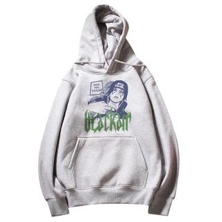 Naruto Unisex เสื้อแขนยาว ผู้ชาย กันหนาว hoodie เสื้อกันหนาวลายการ์ตูน แฟชั่น เสื้อฮู้ดชาย สีดำ สีขาว สีเทา m-xxxl/091