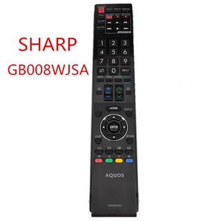 Sharp ใหม่ GB008WJSA รีโมตคอนโทรล สําหรับ AQUOS LCD LED TV REC Fernbedienung