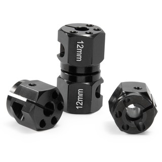 4Pcs 8/12MM Aluminum Combiner Wheel Hex Nut With Pins Drive Hubs RC Car 1/10 Upgrade Parts For 4WD RC Car Himoto