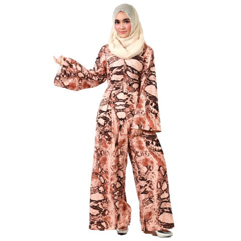 ชุดกางเกงหมีจั๊มสูท คอปกเชิ๊ต (ผ้าไหมอิตาลี) ซิปด้านหน้า รุ่นDRC35