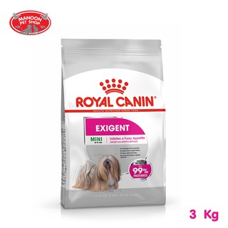 [MANOON] ROYAL CANIN Mini Exigent 3kg สำหรับสุนัขโตพันธุ์เล็ก (น้ำหนักตัว 1 ถึง 10 กก.) อายุ 10 เดือน ถึง 8 ปี