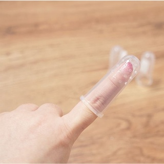 PP-041 แปรงสีฟันซิลิโคนสำหรับสัตว์เลี้ยง แบบสวมนิ้ว ใช้งานง่…