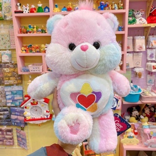 Care Bears แคร์แบร์ ของเล่นตุ๊กตา งานปักซากุระ หมีสายรุ้ง ของขวัญตุ๊กตาน่ารัก