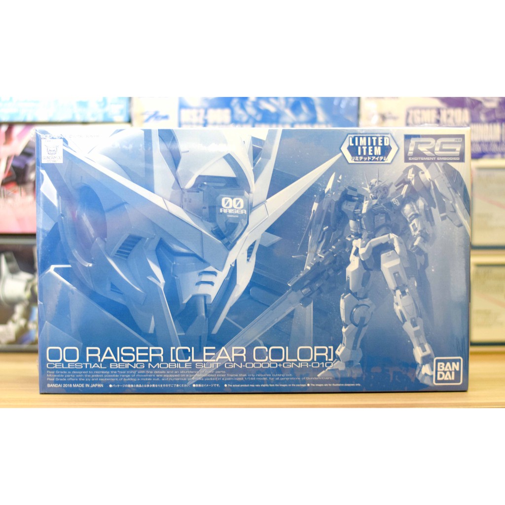 [P-Bandai] RG 1/144 OO Raiser [Clear Color]