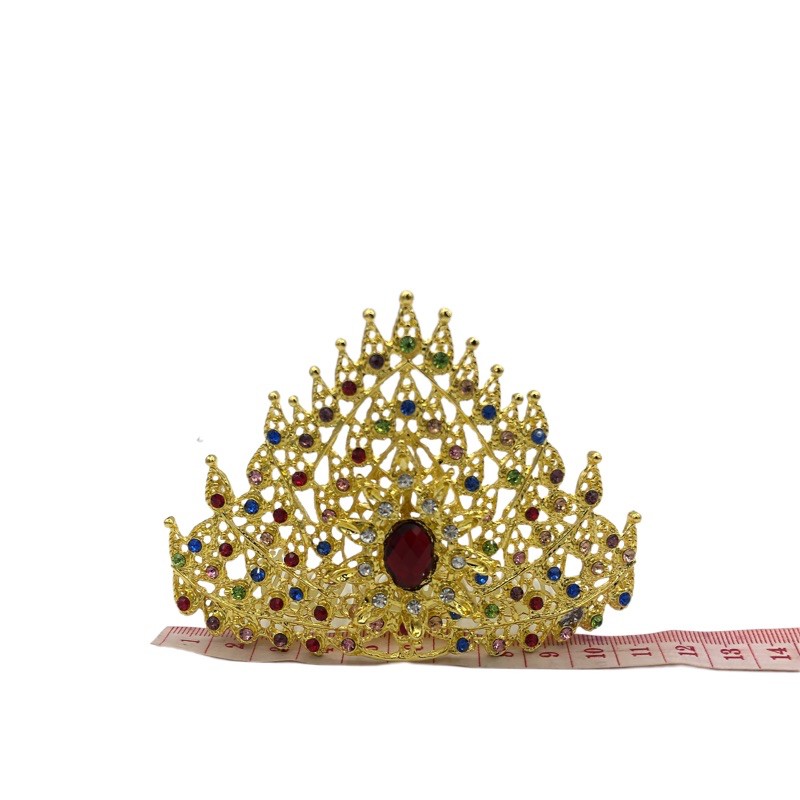 Accessories มงกุฎพลอยหลากสี เครื่องประดับชุดไทย - รูปที่ 4