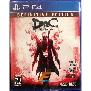 PS4 DmC: Devil May Cry (English) แผ่นเกมส์แท้ มือ1 ของใหม่ในซีล