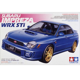 Tamiya 1/24 TA24231 SUBURU IMPREZA WRX STI