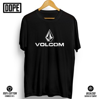 เสื้อยืดผ้าฝ้าย แขนสั้น พิมพ์ลาย Volcom Premium Branded Surf Skating 30s V2 สําหรับผู้ชาย และผู้หญิง