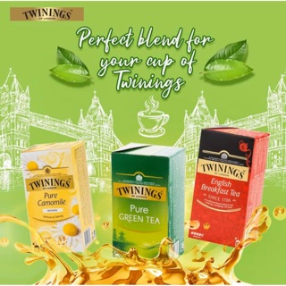 🍃Twinings Tea 🍮 ทไวนิงส์ ชาอังกฤษแท้ 100%