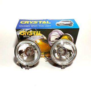 ไฟสปอร์ตไลท์ 24v ยี่ห้อ CRYSTAL(อย่างดี) 3.5” 24V 70watt +ขายึด 2ดวง/กล่อง