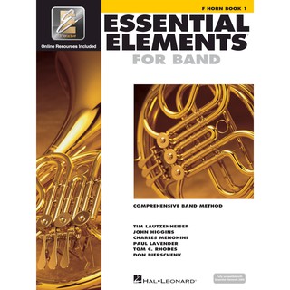 ESSENTIAL ELEMENTS FOR BAND – F HORN BOOK 1 WITH EEI (HL00862576)