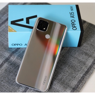 OPPO A15 New (RAM3 ROM32) เครื่องโชว์ศูนย์ สภาพดี อุปกรณ์ครบไม่เคยแกะใช้งาน