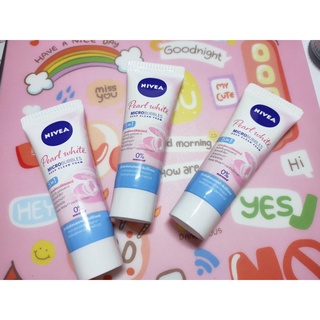 Nivea super white pearl foam นีเวีย ซุปเปอร์ ไวท์ เพิร์ล เฟเซียล โฟม 20 กรัม พกพา