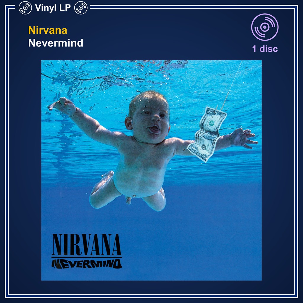 [แผ่นเสียง Vinyl LP] Nirvana - Nevermind [ใหม่และซีล SS]