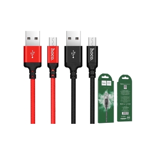 Hoco X14 สายชาร์จ สำหรับ for L/Micro USB/Type C /3in1 1-3m ชาร์จเร็ว พร้อมส่ง